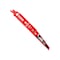 Freud Reciprocating Saw Blade Demon Amped 9in Carbide 6/9 TPI Red DS0909CGPA - alternate 1