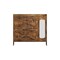 Homeroots 43" Brown Wood Paneled Accent Cabinet With Single Door And Two Drawers 716326 - alternate 1