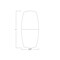 Skutchi Designs Arc Boat Conference Table, 45 in W, 96 in L, White HAR-ABOT-48x96-DOU.BK-W960 - alternate 8