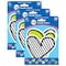 Carson Dellosa Kind Vibes Doodle Hearts Cut-Outs, 36-Piece Set, 3PK 120617 - alternate 1