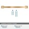 Amerock Candler 10-1/16 inch 256mm Center-to-Center Champagne Bronze Cabinet Pull BP29352CZ - alternate 2
