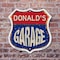 Signmission Donald's Garage, 6 Inch X 6 Inch, Plastic Sign SHI-P-6-383-DONALD - alternate 5