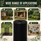 Wrightmaster 48 in. x 50 ft. 19-Gauge Animal-Safe Black Vinyl Coated Poultry Fencing, 1/2 Grid ZoroP503851 - alternate 7