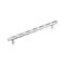 Amerock St. Vincent 10-1/16 inch 256mm Center-to-Center Polished Chrome Cabinet Pull BP5550126 - alternate 1