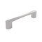 Richelieu Kent Collection 5 1/16-inch (128 mm) Brushed Nickel Modern Rectangular Cabinet Pull BP7470128195 - alternate 1