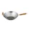 Helens Asian Kitchen Carbon Steel Wok/Bamboo 14in 97004 - alternate 1
