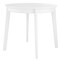 Homeroots 36" White Wood Round Top Dining Table 544275 - alternate 10