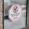 Signmission Please Respect My Property Do Not T, 4 inch X 4 inch, Vinyl Decal, 2PK OC-D-2PACK-4-128 - alternate 3
