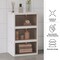 Home-Complete Set of 3 Collapsible Storage Bins - 23Qt Capacity Organizers with Lids and Front Doors ST-CLPBIN-SML3 - alternate 6
