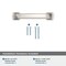 Amerock Surpass 3 inch 76mm Center-to-Center Polished Nickel Cabinet Pull BP36897PN - alternate 3