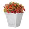 L&G 16.7 in. H X 16 in. D Polyresin New England Planter White PVE5516TWI - alternate 2