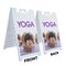Signmission Yoga, A-Frame & 2 Decals Installed, Heavy-Duty Plastic Frame SBHD-D-2436-Yoga 1 - alternate 3