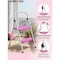 Wrightmaster 2-Step Folding Steel Step Stool, 7 ft. Reach with Non-Marring Feet, 330 lbs. Capacity, Pink Zoro1172FA - alternate 7