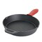 Megachef Pre-Seasoned Cast Iron 6 Piece Set with Red Silicone Holders MCCI-570 - alternate 7