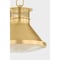 Hudson Valley Lighting Highclere 12.75 in. Pendant in Aged Brass by Mark D. Sikes MDS2404-AGB - alternate 5