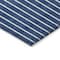 Homeroots 10' X 14' Navy Blue And Gray Striped Washable Indoor Outdoor Area Rug 597186 - alternate 8