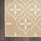Homeroots 5' X 7' Beige And Ivory Geometric Indoor Outdoor Area Rug 572641 - alternate 7