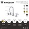 Kingston Brass Widespread Bathroom Faucet with Brass Pop-Up, Oil Rubbed Bronze FSC8925KPS - alternate 5