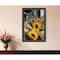 Homeroots Sunflower Bouquet Black Framed Print Wall Art 529965 - alternate 5