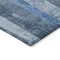 Homeroots 3' X 5' Blue And Gray Striped Washable Indoor Outdoor Area Rug 617836 - alternate 8