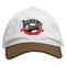 Railroad Sock Classic Baseball Cap, White/Brown Hat-Baseball-WtBr - alternate 5