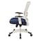 Space Seating Pulsar White Frame Managers Chair, Icon Navy 317W-W1C1F2W-225 - alternate 4