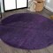 Jonathan Y Haze Solid Low-Pile Purple 8 ft Round Area Rug SEU100N-8R - alternate 1
