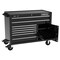 Proto 550 Series Rolling Cabinet, 8 Drawer, Black, Steel, 50 in W x 25-1/4 in D x 41 in H J555041B-8BK-2S - alternate 2