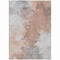 Homeroots 3' X 5' Brown Ivory And Gray Abstract Washable Indoor Outdoor Area Rug 617407 - alternate 9