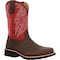 Rocky Women's Western Boot, 8 M, 11 in H, Magenta and Brown RKW0455 - alternate 1