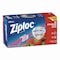 Ziploc Slider Storage Bags, Quart, 5.88in x 1.88in x 7.88in, Clear, 76PK 316490 - alternate 1