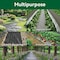 Wrightmaster 5 ft. x 50 ft. Heavy Duty PP Weed Barrier Fabric in Black with Water Permeability, Ventilation ZRO5FT50FT - alternate 6