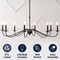 Jonathan Y Wicklow 40" 8-Light Bohemian Farmhouse Iron LED Chandelier, Oil Rubbed Bronze JYL7914A - alternate 10