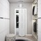 Sartodoors Sliding Closet Bi-fold Doors, Planum 0770 Painted White Matte, Sturdy Tracks Moldings Trims Hardwar PLANUM0770BF-WS-84 x 84 (2* 42x84) - alternate 5