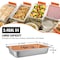 Vevor 4" Deep Stainless Steel Steam Table Pan with Lid 13 L/13.7 Quart Anti-Jam, 4PK CP20X12X4YCTZ4001V0 - alternate 5