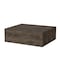 Homeroots 5" Brown Wood One Drawer Floating Nightstand 546181 - alternate 10