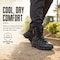 Handpoint Mens 8 in Military Tactical Boots-Slip Resistant Combat Work Boots with YKK Side Zipper, 13 AMY1002EE-13 - alternate 9