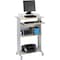 Safco Stand-Up Workstation, 22 in D X 45 in H, 29 1/2 in W X Steel/Compressed Wood, Gray 1923GR - alternate 1