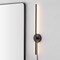 Jonathan Y Anton 27.3 in. 1-Light Modern Minimalist Iron Adjustable Bar Integrated LED Plug-In Sconce, Black JYL7136A - alternate 8