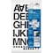 Chartpak Vinyl Helvetica Style Letters/Numbers - Skill Learning: Alphabet, Number - 10 x Numbers, 35 x, 45PK 1040 - alternate 1