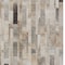 Homeroots 9' X 12' Taupe And Gray Striped Washable Indoor Outdoor Area Rug 615528 - alternate 7