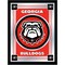 Holland Bar Stool Co Georgia "Bulldog" 17" x 22" Logo Mirror MLogoGA-Dog - alternate 1