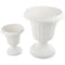 Pure Garden Outdoor Planter 2-Pack Large & Small Urn Planters Plastic Plant Pots for Indoor or Outdoor 50-LG1430 - alternate 8