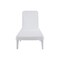 Homeroots 75" White Heavy Duty Plastic Outdoor Stacking Chaise Lounge 565262 - alternate 5
