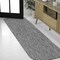 Jonathan Y Miles Modern Minimalist Radius Corner Solid Gray 2 ft. x 8 ft. Indoor/Outdoor Shaped Runner Rug SHP100C-28 - alternate 6
