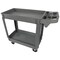 Performance Tool Poly Service Cart, 30 x 16 in., 2-Shelf Utility Cart, 500 lb Capacity W53991 - alternate 1