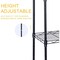 Simple Deluxe HealSmart Heavy Duty 6-Tier Shelving Units Adjustable, Wire Shelf with 1000 lbs Capacity 250 per S HKSHLF14297006BP - alternate 5