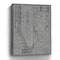 Homeroots 48" x 32" Gray and White Aerial New York Map Canvas Wall Art 399015 - alternate 4