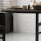 Flash Furniture Lars 36 in Round Wood Cocktail Table with 30 in and 42 in Columns, Black XA-36-COTA-BK-GG - alternate 14