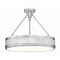 Z-Lite Quinn Satin Nickel 3 Light Semi Flush Mount 3046SF22-SN-LED - alternate 1
